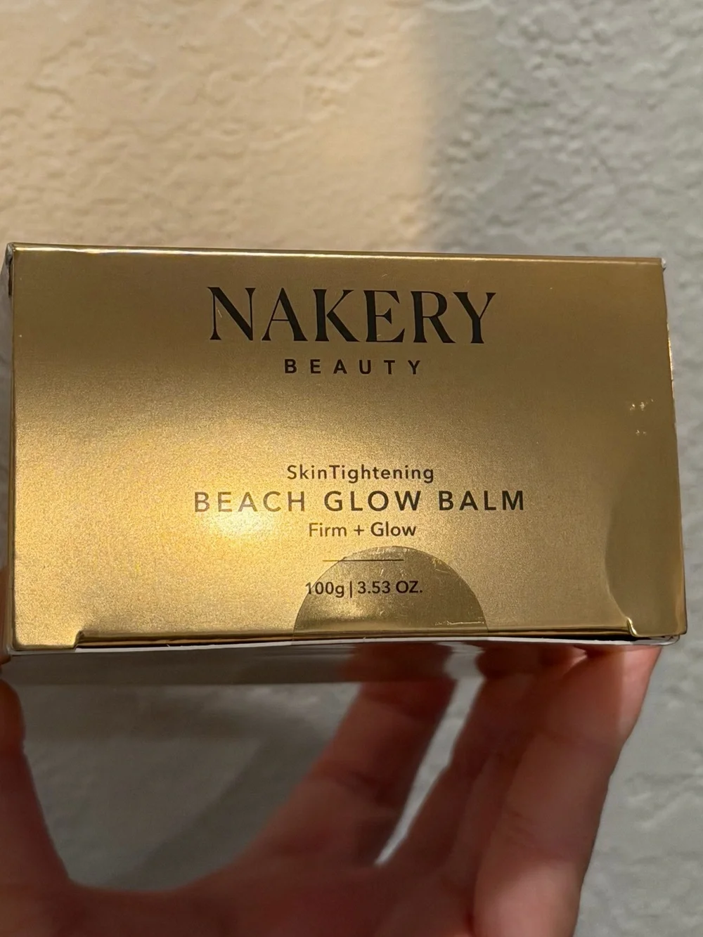 NIB Nakery Beauty SkinTightening Beach Glow Balm